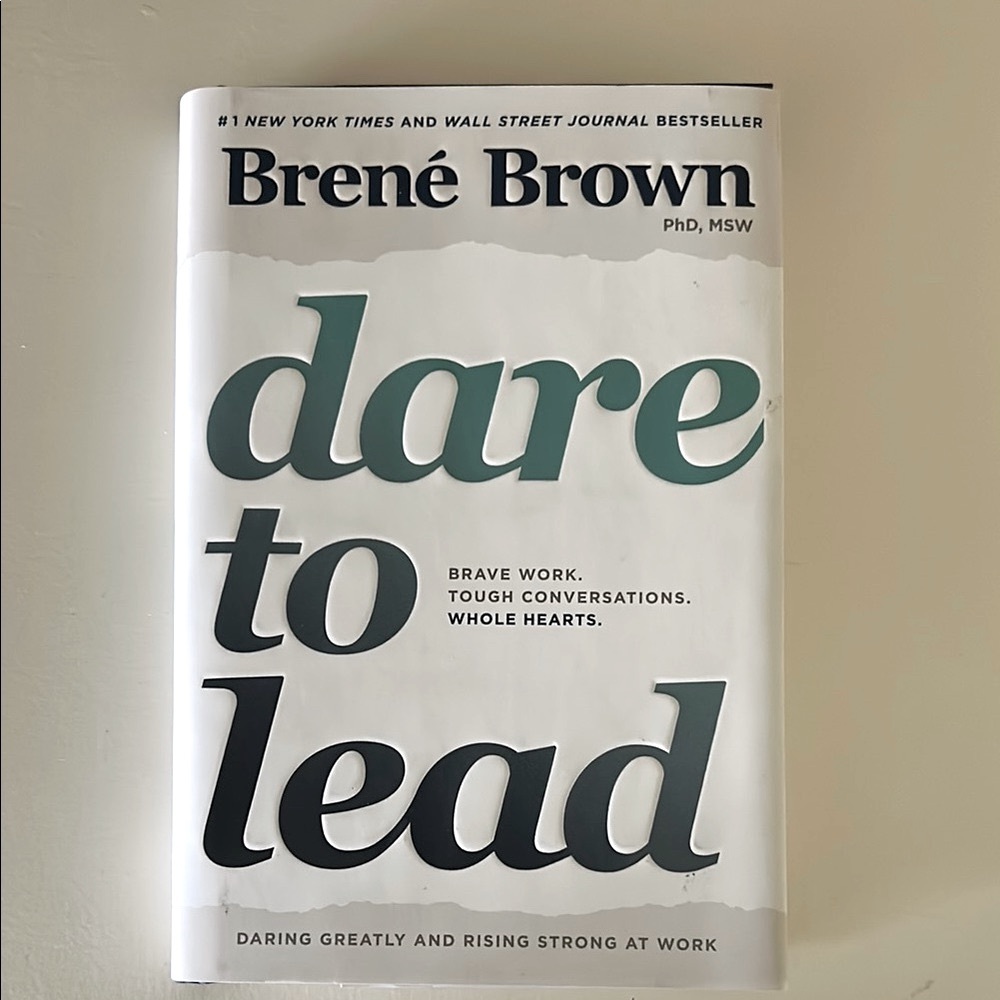 Dare to Lead by Brené Brown Book